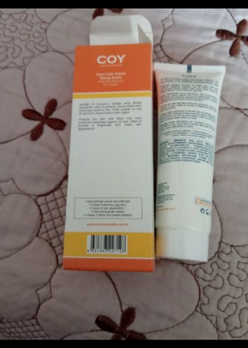 COY SPF 50 Koyu Leke Karşıtı Güneş Kremi - Görsel 3