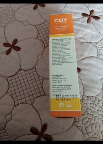 COY SPF 50 Koyu Leke Karşıtı Güneş Kremi - Görsel 6