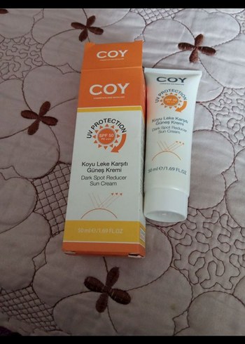 COY SPF 50 Koyu Leke Karşıtı Güneş Kremi - Görsel 2