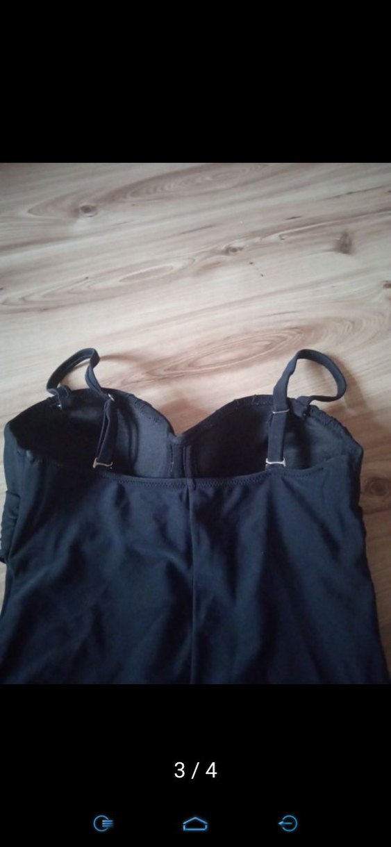 PENTİ Siyah Strappy Kadın Mayo - Görsel 4