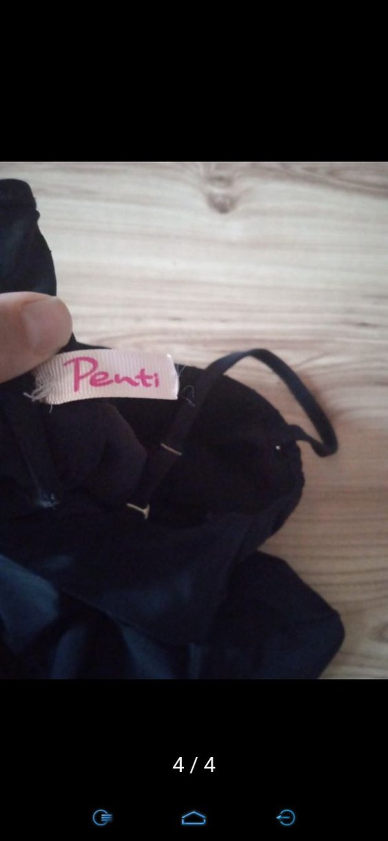 PENTİ Siyah Strappy Kadın Mayo - Görsel 5