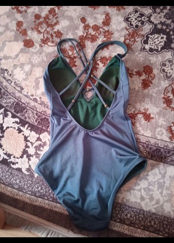 KOTON Bohem Mavi İpli Kadın Mayo - Görsel 3