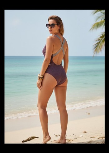 KOTON kot görünümlü mayo - Görsel 2