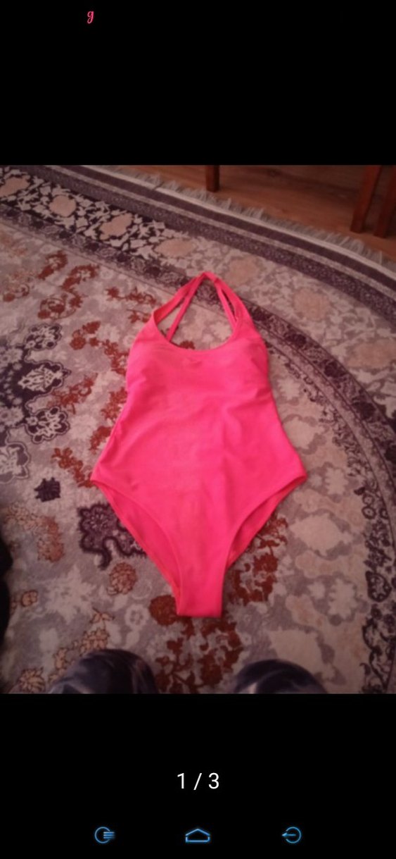 PENTİ Pembe Strappy Kadın Mayo - Görsel 3