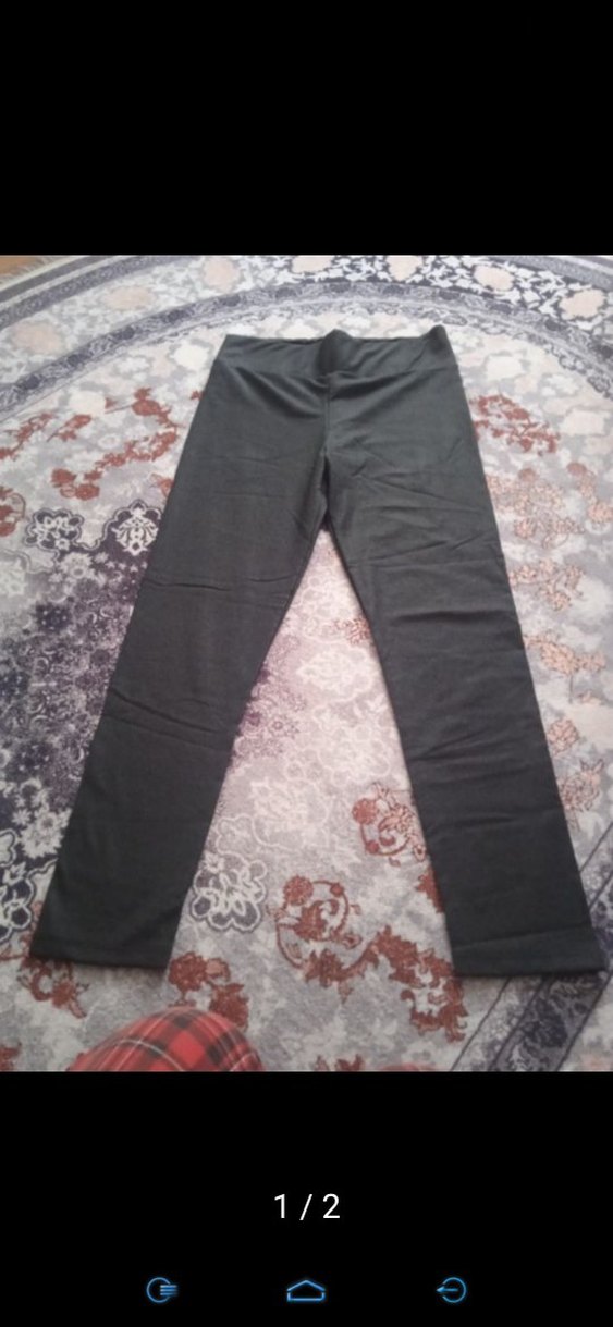 İÇİ  POLARLI Rahat Kesim Kadın Tayt - Görsel 3