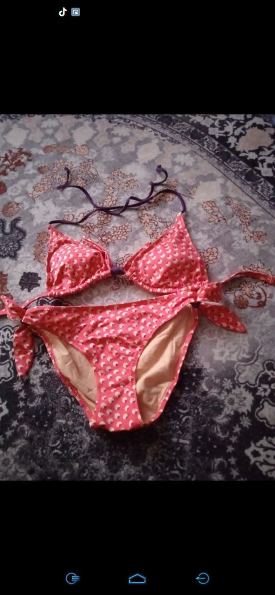 KOTON Pembe  Bohem Bikini - Görsel 4