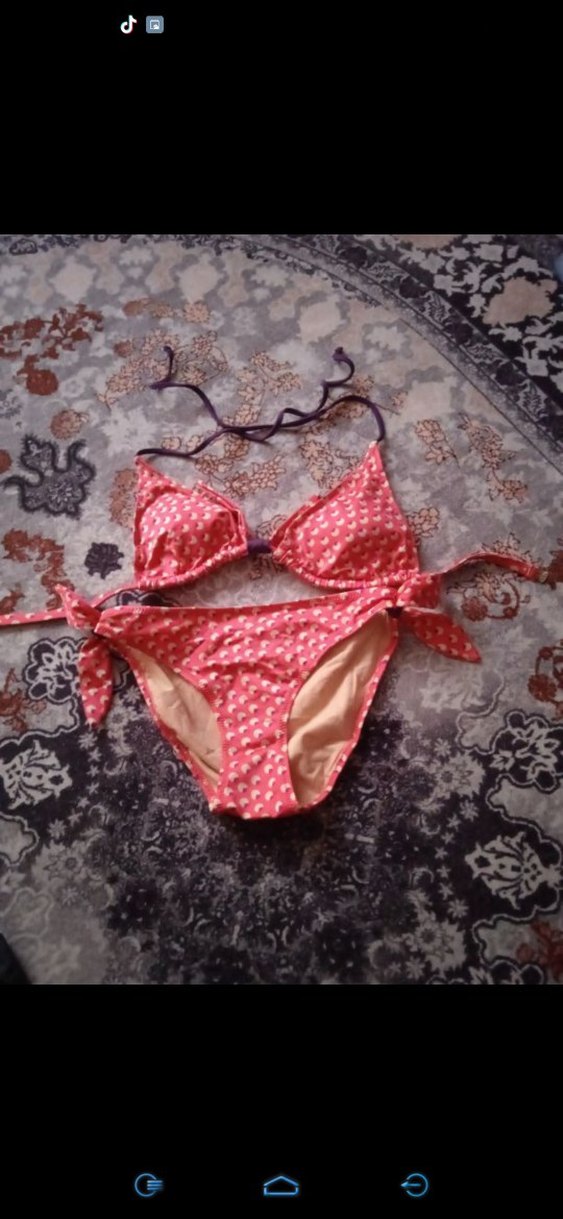 KOTON Pembe  Bohem Bikini - Görsel 3