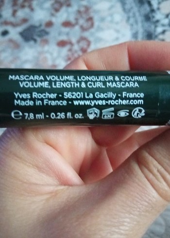 YVES  ROCHER maskara ve oje - Görsel 7