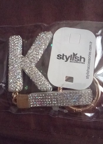 Kadın Parlak Pul Detaylı Sokak Stili Anahtarlık - Görsel 4