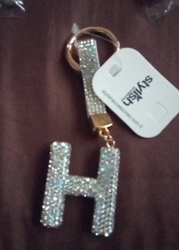 Kadın Parlak Pul Detaylı Sokak Stili Anahtarlık - Görsel 5