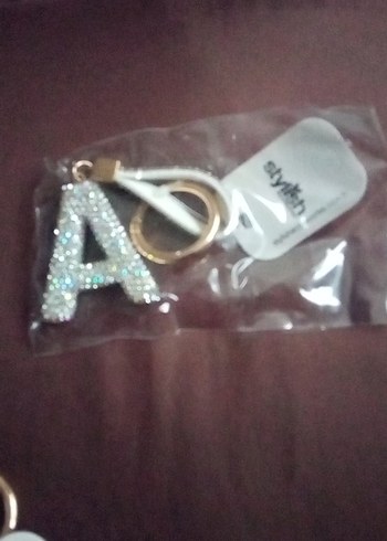 Kadın Parlak Pul Detaylı Sokak Stili Anahtarlık - Görsel 7