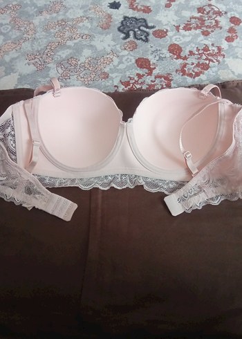 PİERRE CARDİN Bej Mini Dantelli Rahat Sütyen - Görsel 8