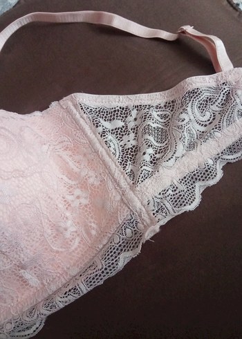 PİERRE CARDİN Bej Mini Dantelli Rahat Sütyen - Görsel 7