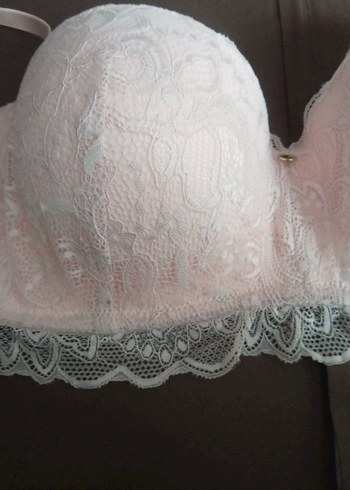 PİERRE CARDİN Bej Mini Dantelli Rahat Sütyen - Görsel 6