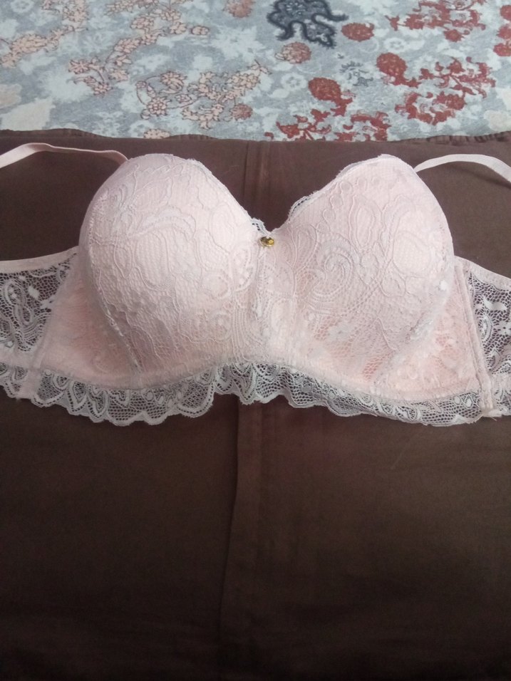 PİERRE CARDİN Bej Mini Dantelli Rahat Sütyen - Görsel 4