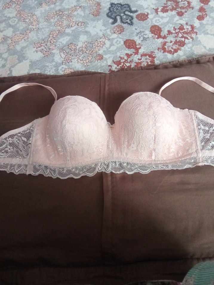 PİERRE CARDİN Bej Mini Dantelli Rahat Sütyen - Görsel 3