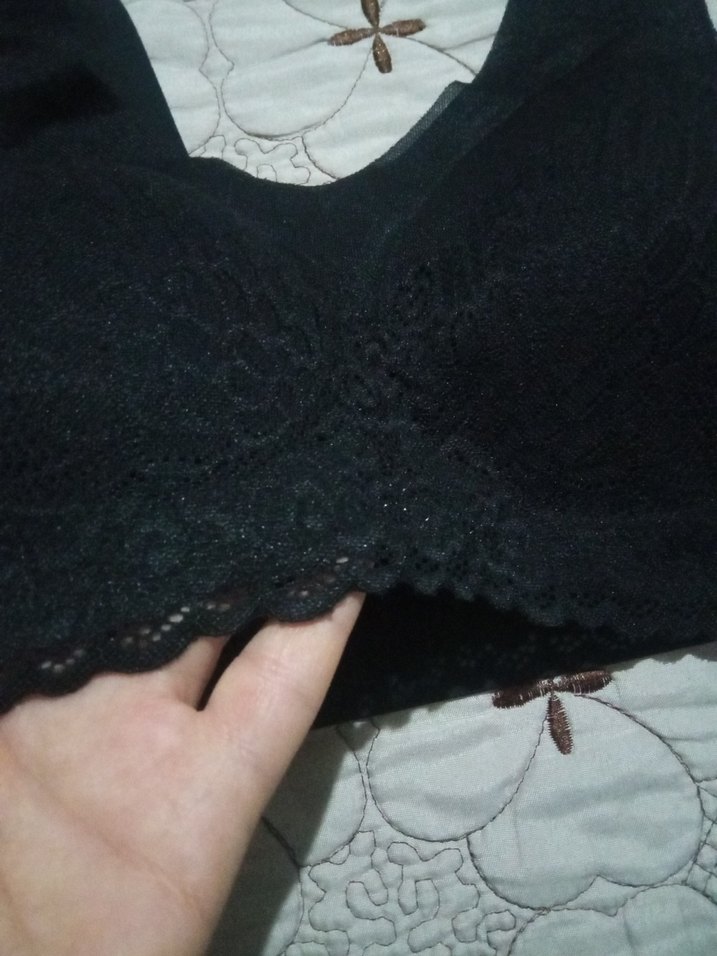 LAZER kesimli Siyah Midi Spor Sütyen - Görsel 3