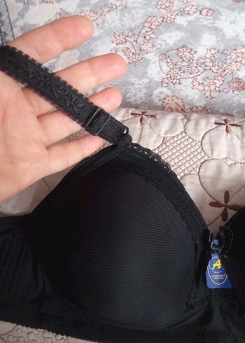 Siyah Minimalist Midi Sütyen - Görsel 3