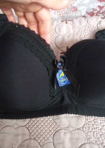 Siyah Minimalist Midi Sütyen - Görsel 2