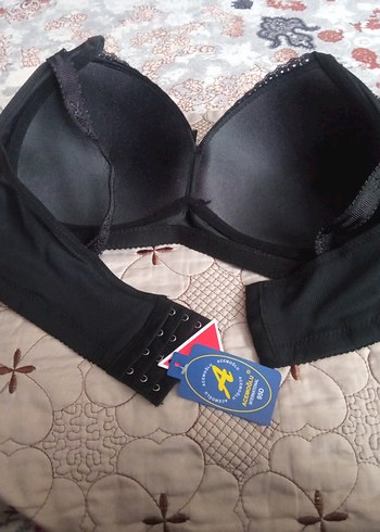 Siyah Minimalist Midi Sütyen - Görsel 8