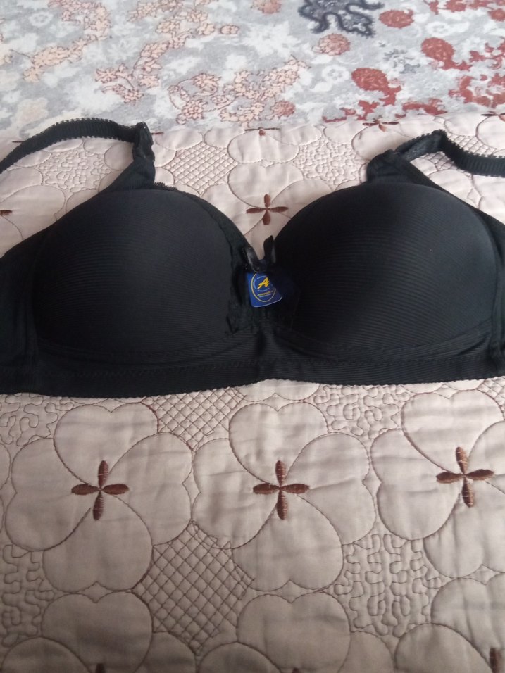 Siyah Minimalist Midi Sütyen - Görsel 4