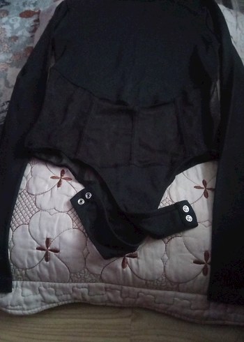 BERSHKA Siyah Gotik Mini Bustiyer - Görsel 4