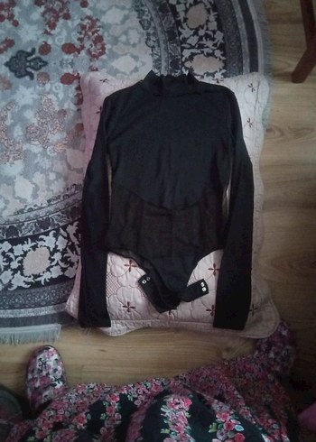 BERSHKA Siyah Gotik Mini Bustiyer - Görsel 3