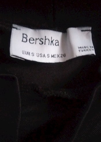 BERSHKA Siyah Gotik Mini Bustiyer - Görsel 5