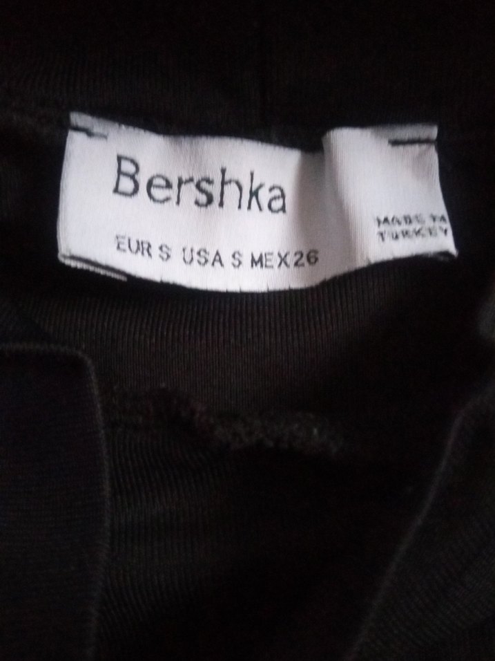 BERSHKA Siyah Gotik Mini Bustiyer - Görsel 5