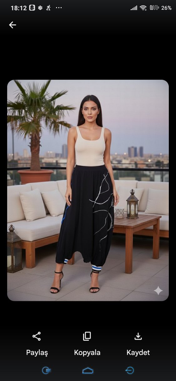 BAYAN şalvar - Görsel 2