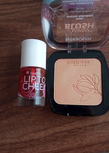 Deborah Parlak Pembe Ruj ve Allık - Görsel 2