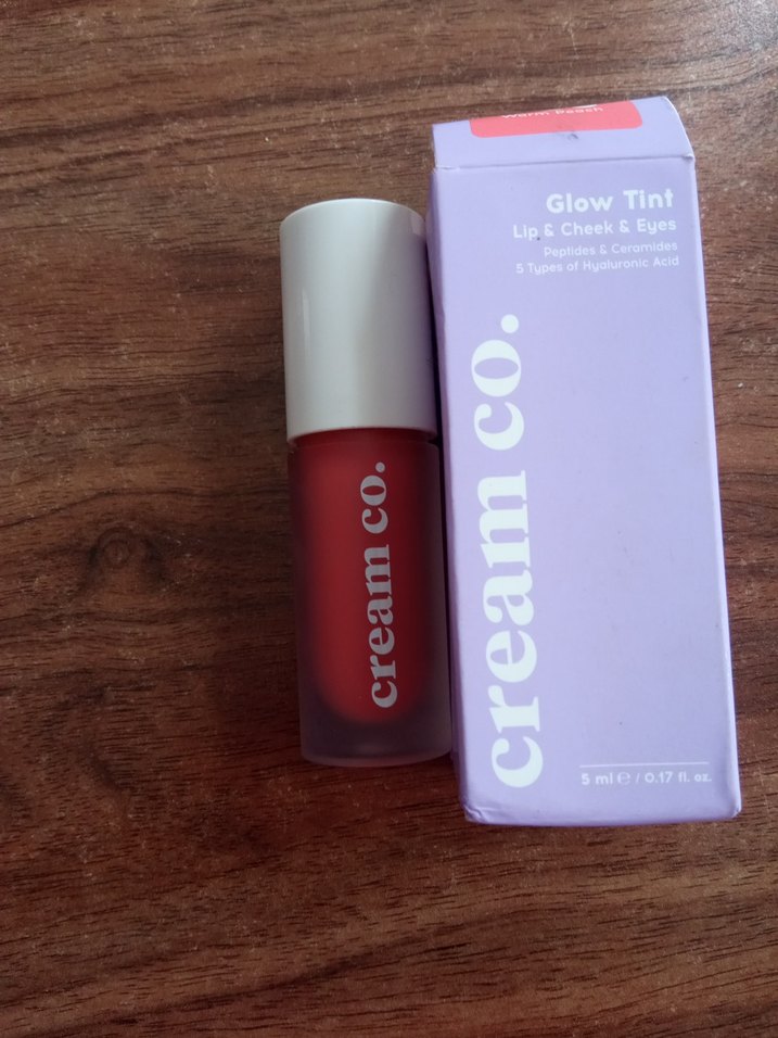 Cream Co. Glow Tint Pastel Bej Dudak Parlatıcısı - Görsel 5