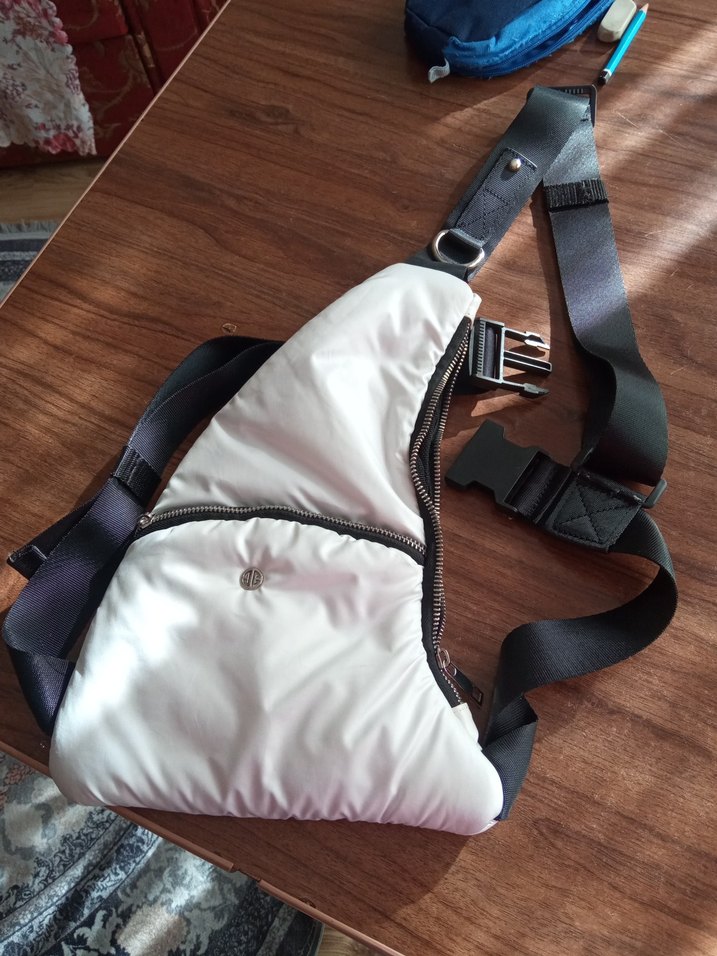 ELLE Tokalı Beyaz Kadın Çapraz Çanta - Görsel 5