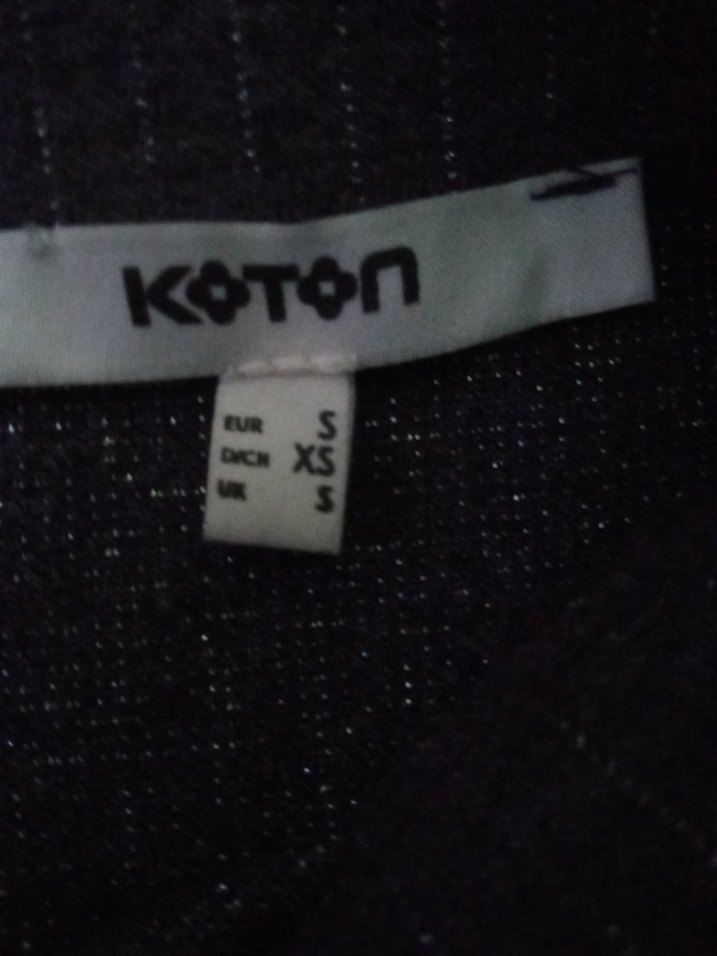 KOTON Gri Pliseli Uzun Kalem Etek - Görsel 5