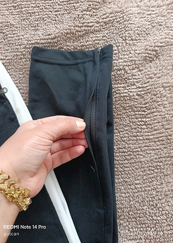 Nike Siyah Fermuarlı Erkek Eşofman Altı - Görsel 2