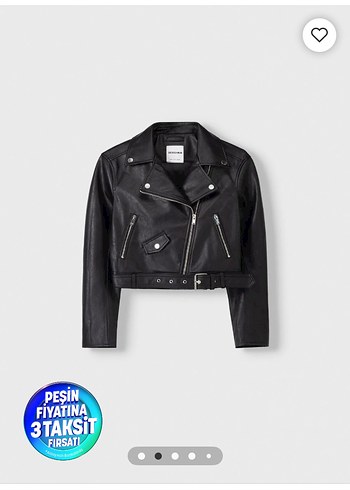 Bershka Deri Ceket - Görsel 3