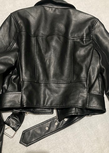 Bershka Deri Ceket - Görsel 8