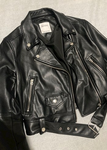 Bershka Deri Ceket - Görsel 7