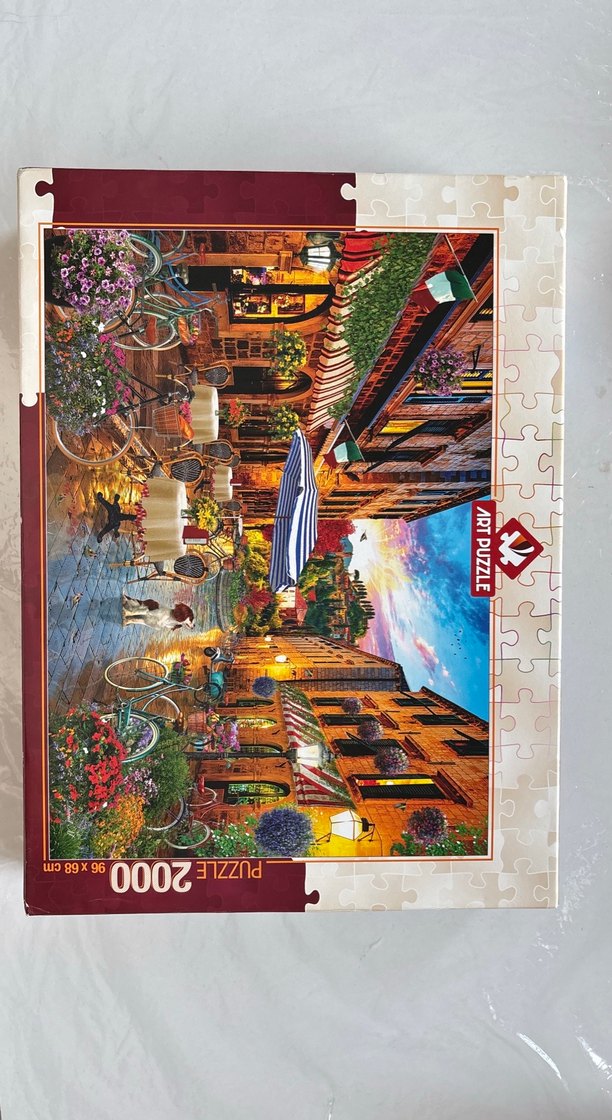 2000 Parça Art Puzzle İtalya Sokağı - Görsel 2