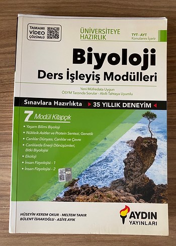 Biyoloji Ders İşleyiş Modülleri - TYT AYT Hazırlık