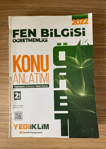 2022 Fen Bilgisi Öğretmenliği Konu Anlatımı