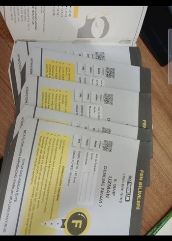  Fen bilimleri deneme kitabı 8.sınıf