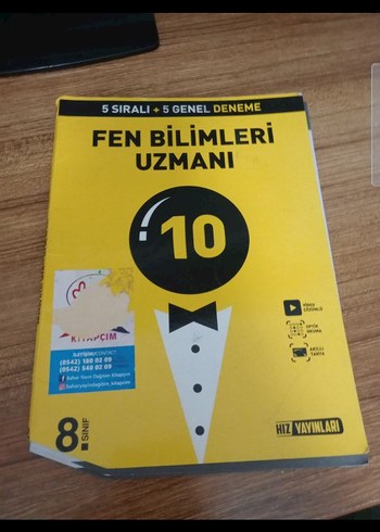 Fen bilimleri deneme kitabı 8.sınıf