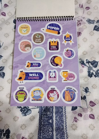 10 sayfalı sticker defteri - Görsel 4