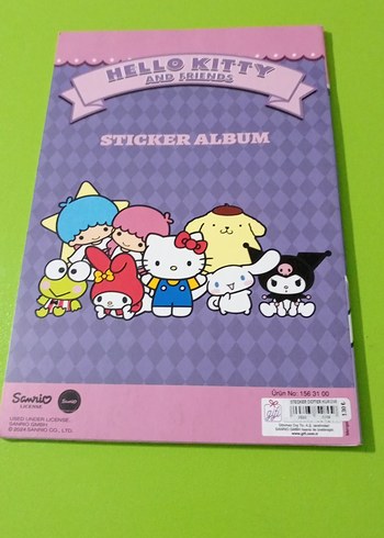 Hello Kitty Sticker Albümü - Görsel 2