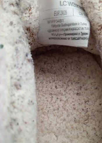 Kız Çocuk Pembe Sıcak Nakışlı Ev Terliği - Görsel 3