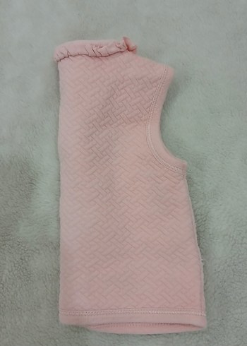 Pembe Nakışlı Çocuk yelek - Görsel 2