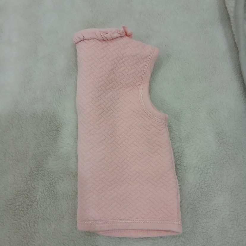 Pembe Nakışlı Çocuk yelek - Görsel 2