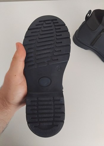 35 Beden Unisex Çocuk Lacivert Kışlık Bot
