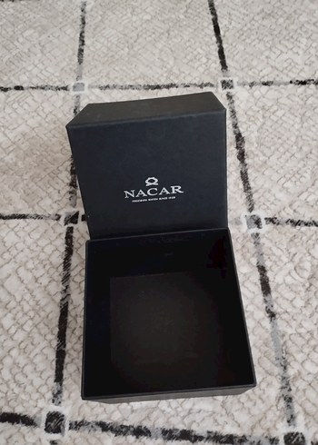 Nacar Siyah Kadın Kol Düğmesi - Görsel 2